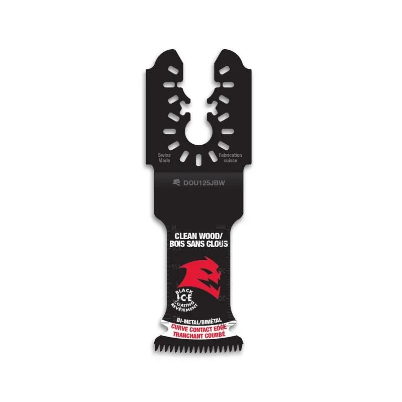 Diablo DOU125JBW 1-1/4 in. Universal Fit Bi-Metal Oscillating Blade for Clean Wood