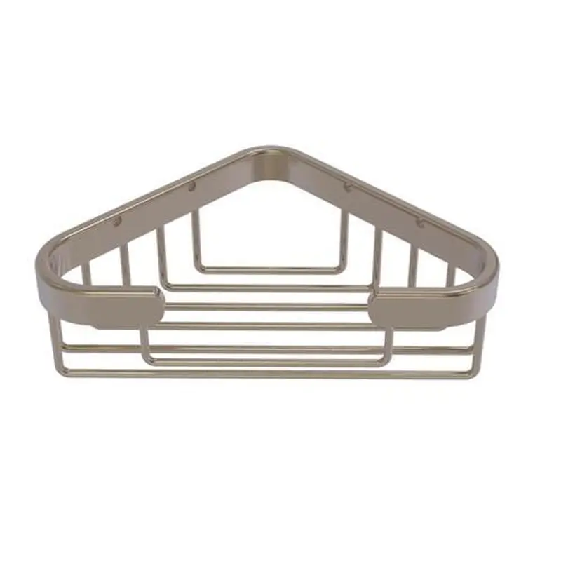 Allied Brass 1.3-in H Screw Mount Solid Brass Antique Pewter Hanging Shower Caddy