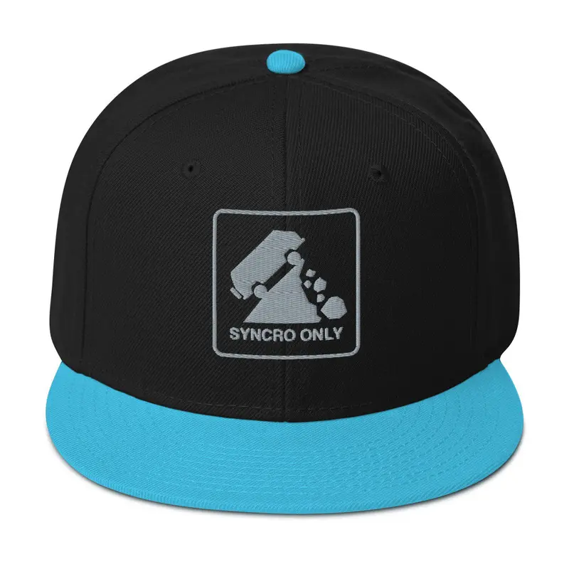 Syncro Only Snapback HatBlack