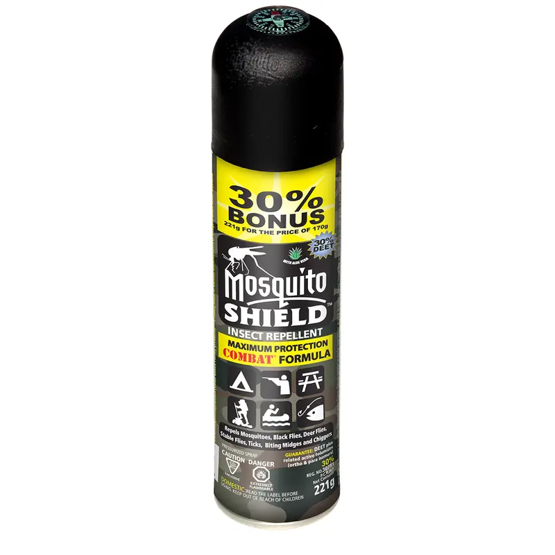 Combat Insect Repellent Aerosol with Deet 221g