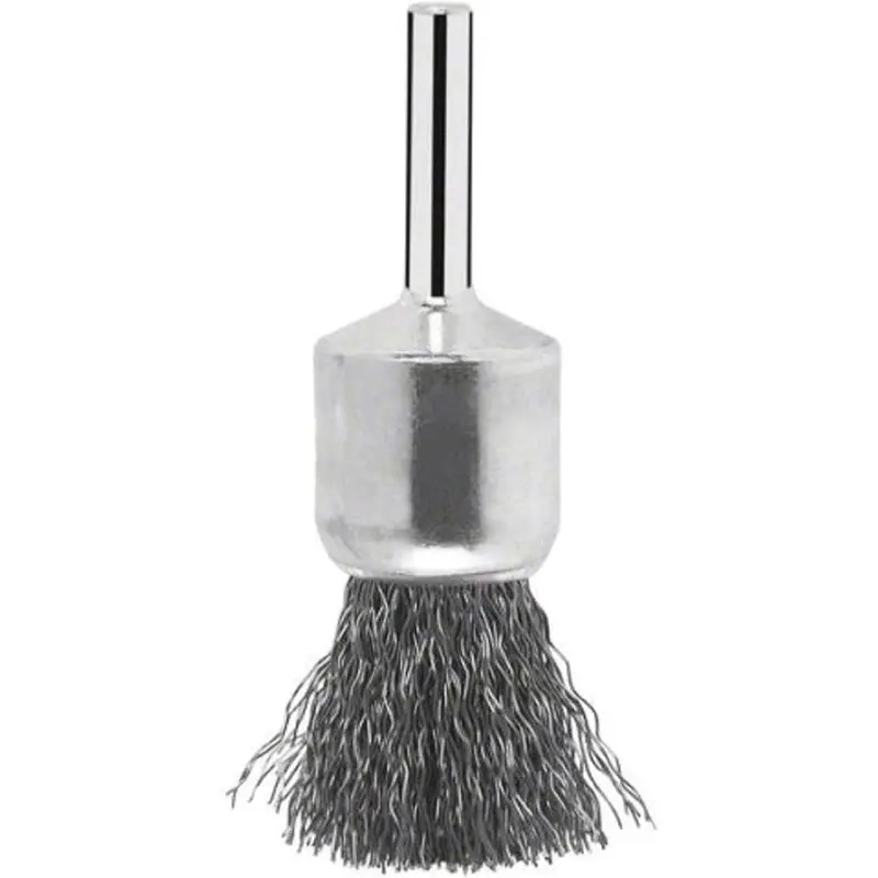 Disc Brush for Drills Crimped Wire Diameter 25 mm