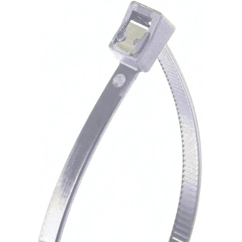 Gardner Bender 46-314SC Cable Tie, Double-Lock Locking, 6/6 Nylon, Natural