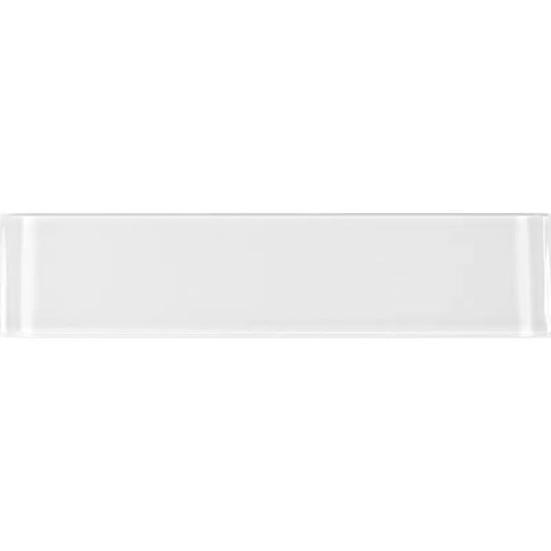 ABOLOS Metro Snow White Subway 3 in. x 12 in. Glossy Glass Wall Tile (10 sq. ft. / case)sq. ft.