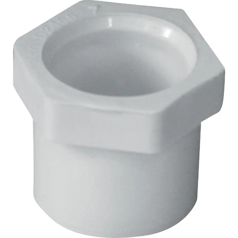 Charlotte Pipe 1-1/2 In. SPG x 1/2 In. Slip Schedule 40 PVC Bushing