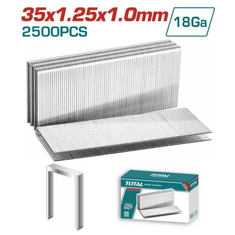 TOTAL CROWN STAPLE 35mm 2.500 pcs FOR TAT81501 (TAC918352)