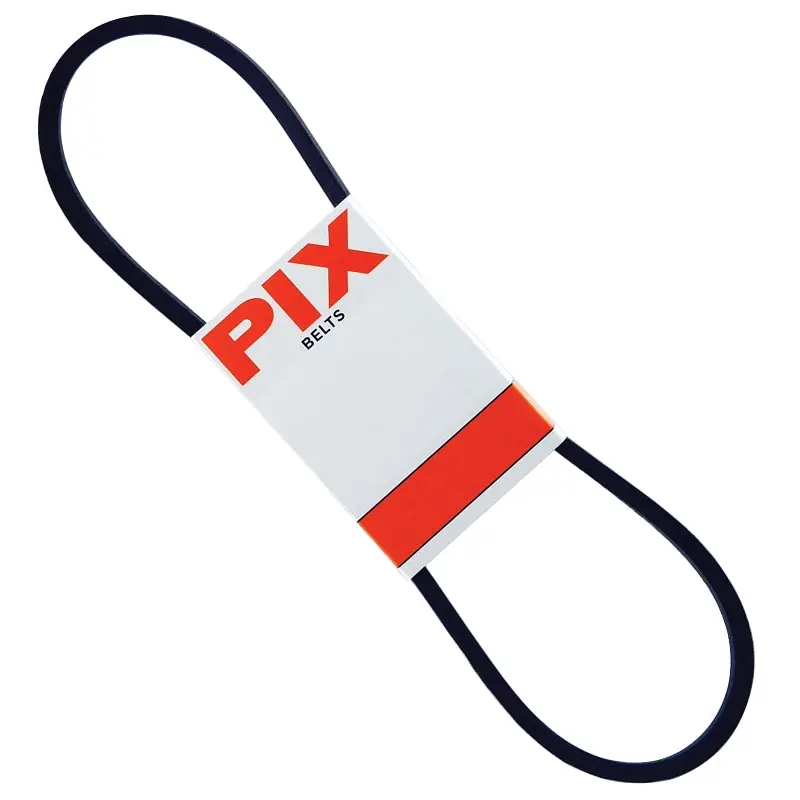 PIX A15/4L170 V-Belt, Molded Cog, 1/2 in W, Black