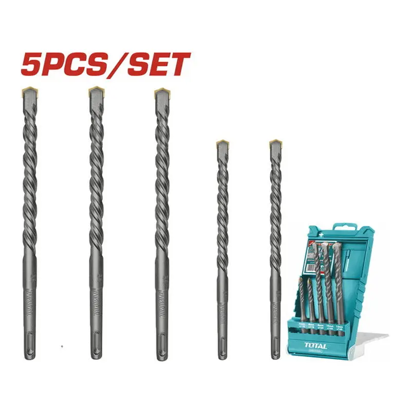 TOTAL SDS - PLUS HAMMER DRILLS BIT SET (TAC190501)
