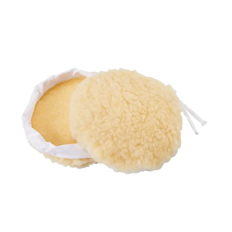 7 In. Fleece Polishing Bonnets, 2 Pc.