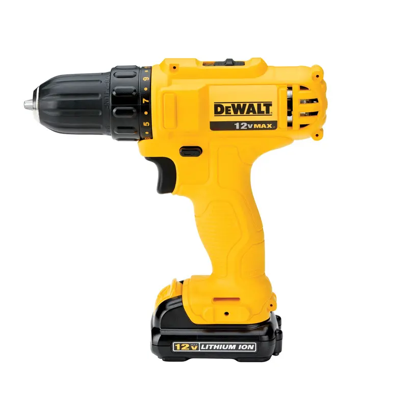 DeWalt 12V Subcompact Drill Driver  2 X 1.3Ah Battery Kit | DCD700C2-B5