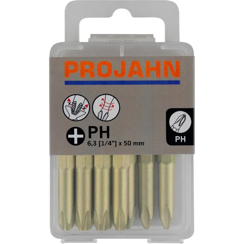 1/4 STAR Bit PH2 50mm ZrN 10 pcs | 1781002-10