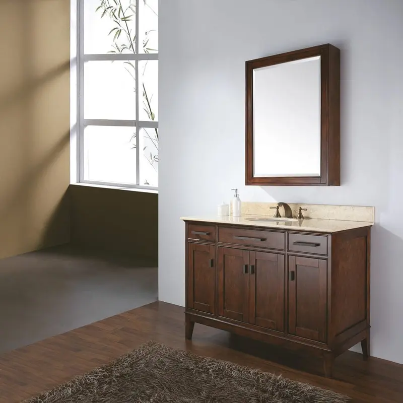 Avanity Madison 48-in Tobacco Bathroom Vanity Cabinet