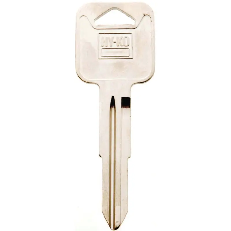 Hy-Ko 11010B65 Key Blank, Brass, Nickel