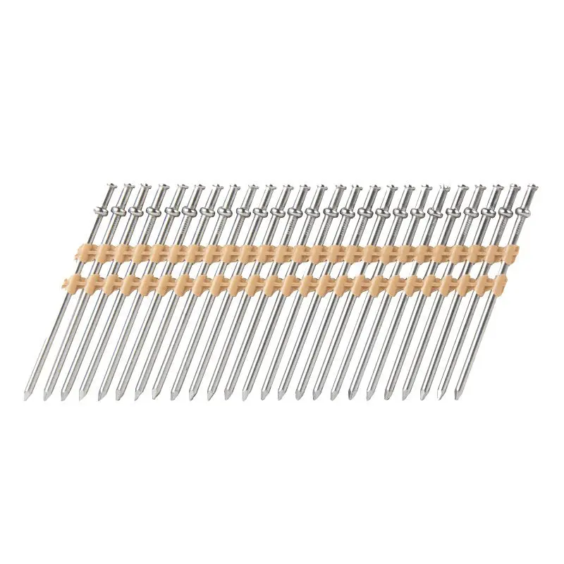 Metabo HPT 50312-16D Nail, 16D, 3-1/2 in L, Bright, Duplex, Round Head, Smooth Shank