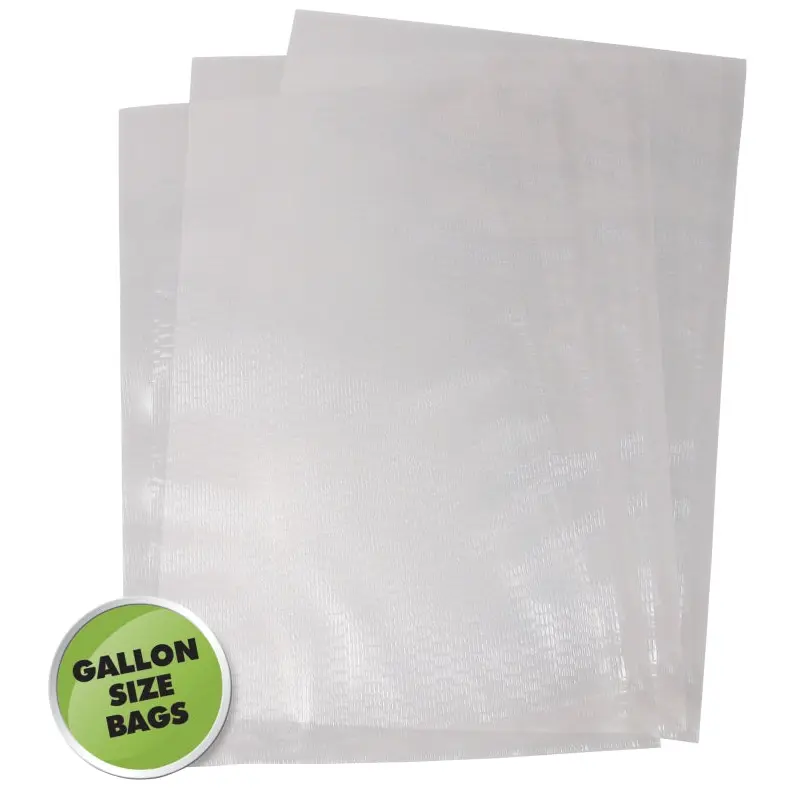 Weston 30-0102-W Vacuum Seal Bag, Plastic, Clear
