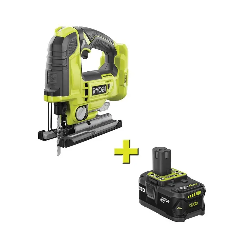 18-Volt ONE  Cordless Brushless Jig Saw with 4.0 Ah Lithium-Ion Battery