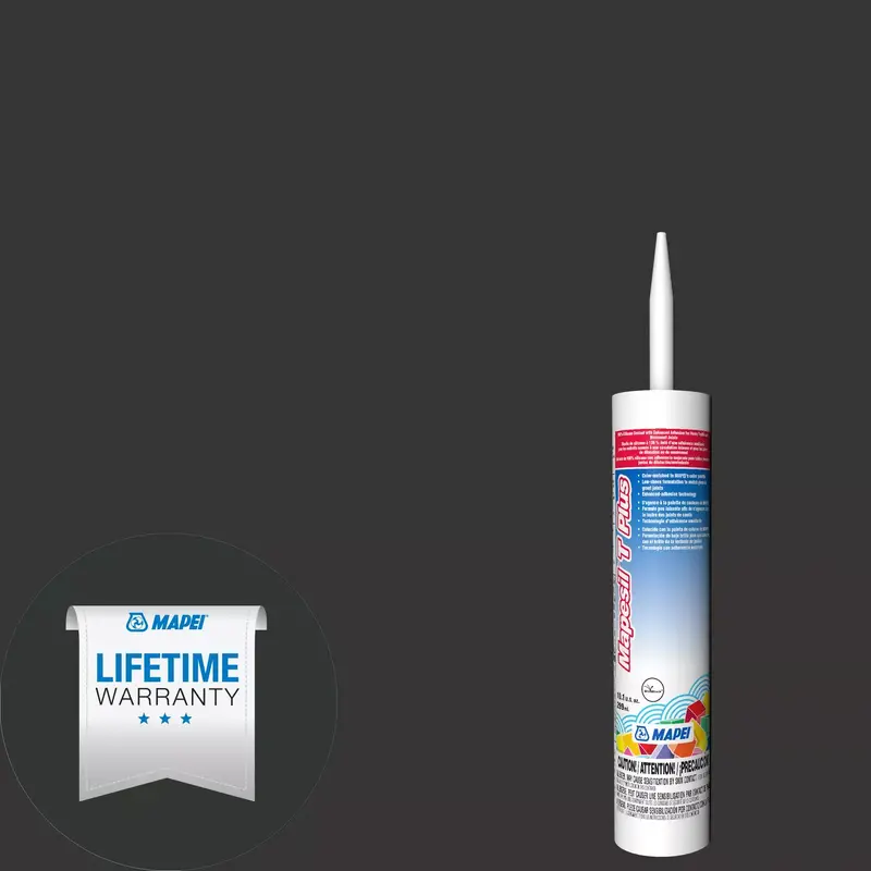 5118 Jet Black Mapesil T Plus Silicone Caulk