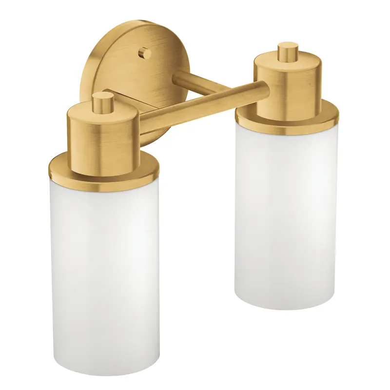 Iso 2-Light Bathroom Vanity LightChrome
