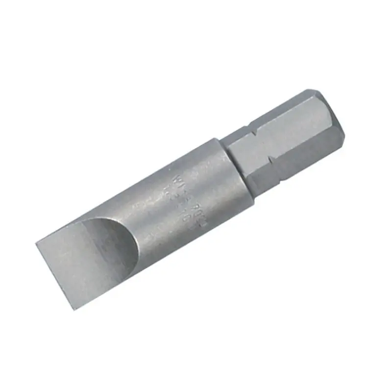 Wiha Slotted Insert Bit On 5/16 Hex 10.0 Pack of 10 Bits