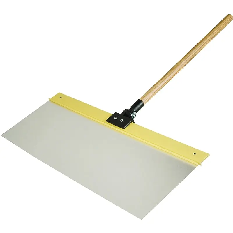 Hyde 28010 Spray Shield, 24 x 9 in Blade, Hardwood Handle, ACME Threaded Handle