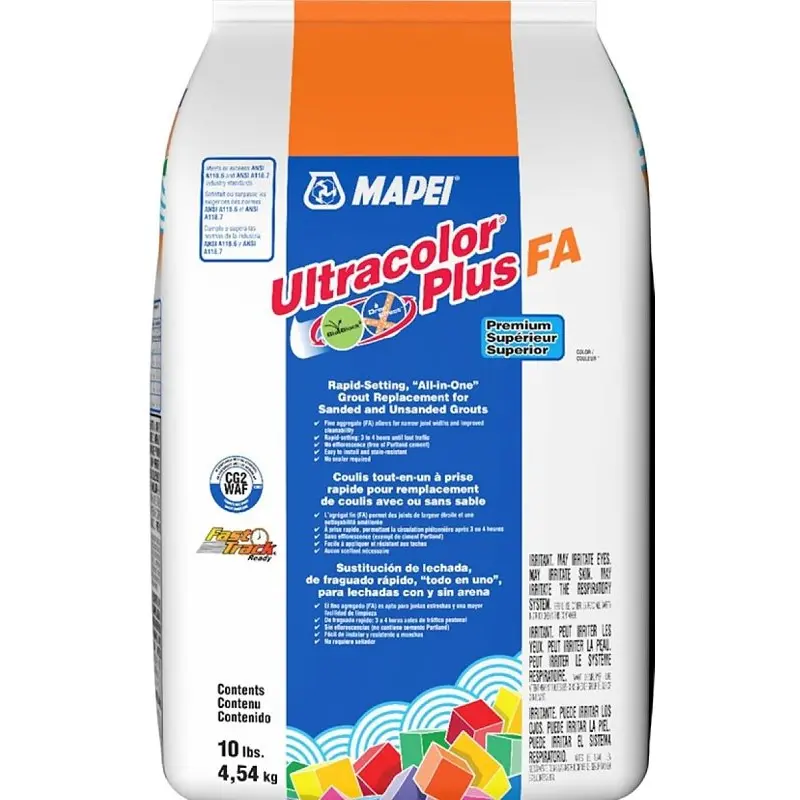 Mapei Ultracolor Plus FA 6BU010305 All-in-One Grout, Cobblestone, 10 lb Bag