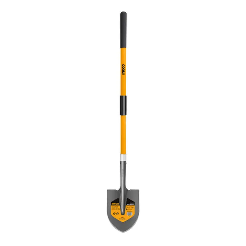 Steel Shovel 1500x215mmx260mm (With Plastic Handle)
