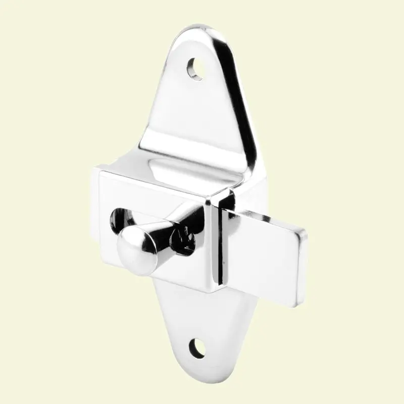 4-1/2 in. Chrome Door Slide Latch