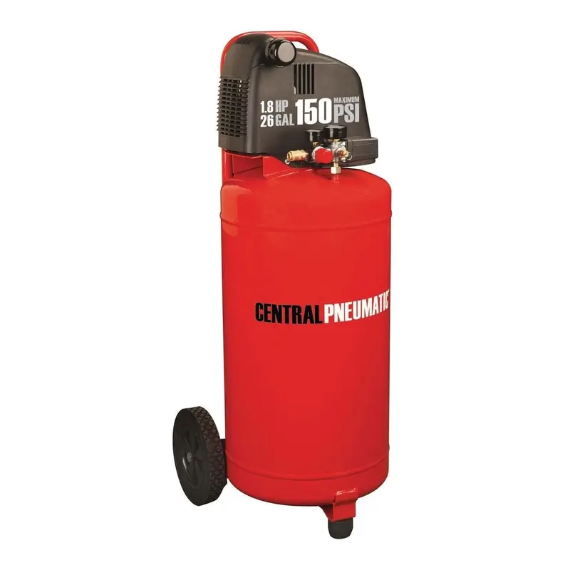 26 gallon 1.8 HP 150 PSI Oil-Free Air Compressor