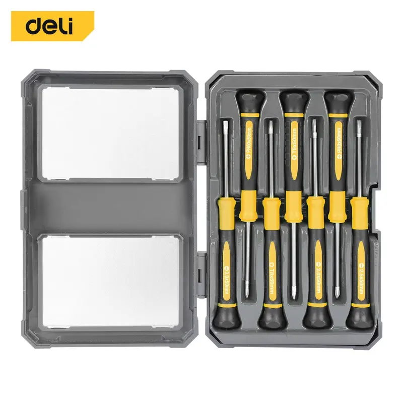 Deli Precision Screwdriver Set 7 Pcs | DL240007