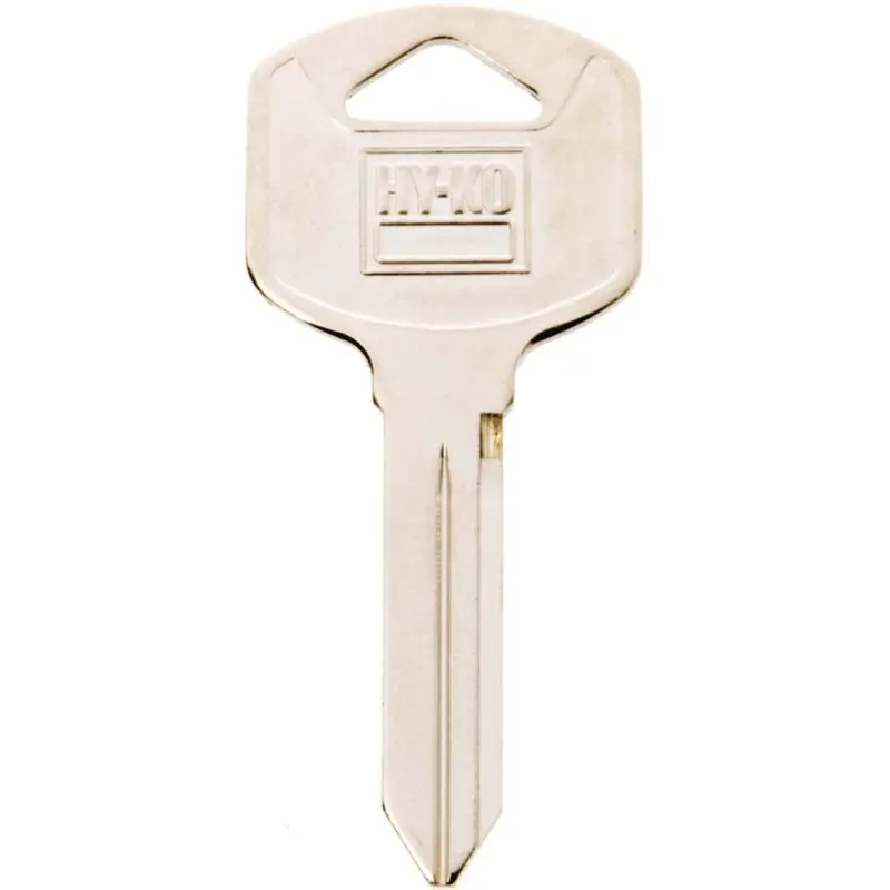 Hy-Ko 11010B85 Key Blank, Brass, Nickel