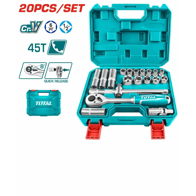 THT121201 20 Pcs 1/2? Socket Set