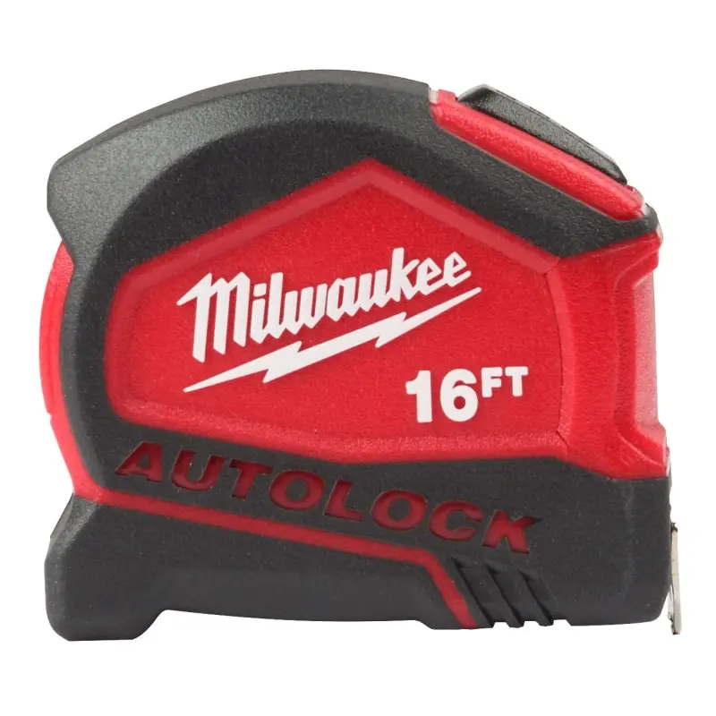 Milwaukee 48-22-6816 Tape Measure, 16 ft L Blade