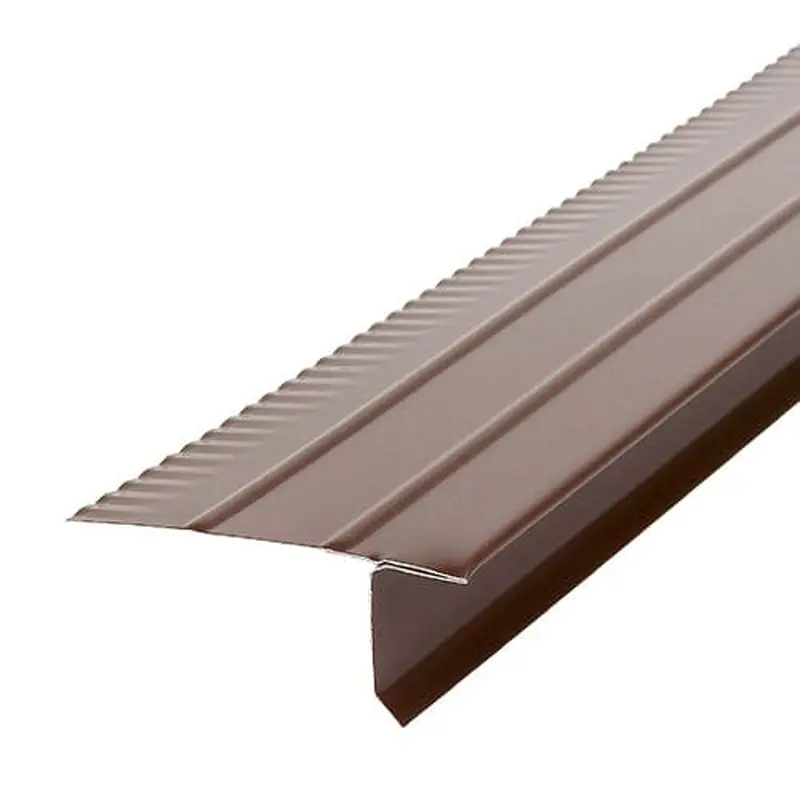 Amerimax F5 2.88-in x 10-ft Brown Galvanized Steel Drip Edge