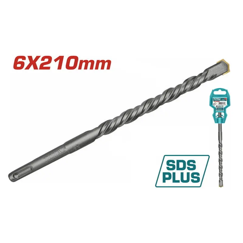 TOTAL SDS plus hammer drill 6 X 210mm