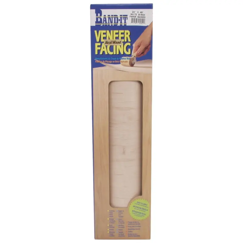 Cloverdale 24450 Wood Facing, 48 in L Nominal, Birch