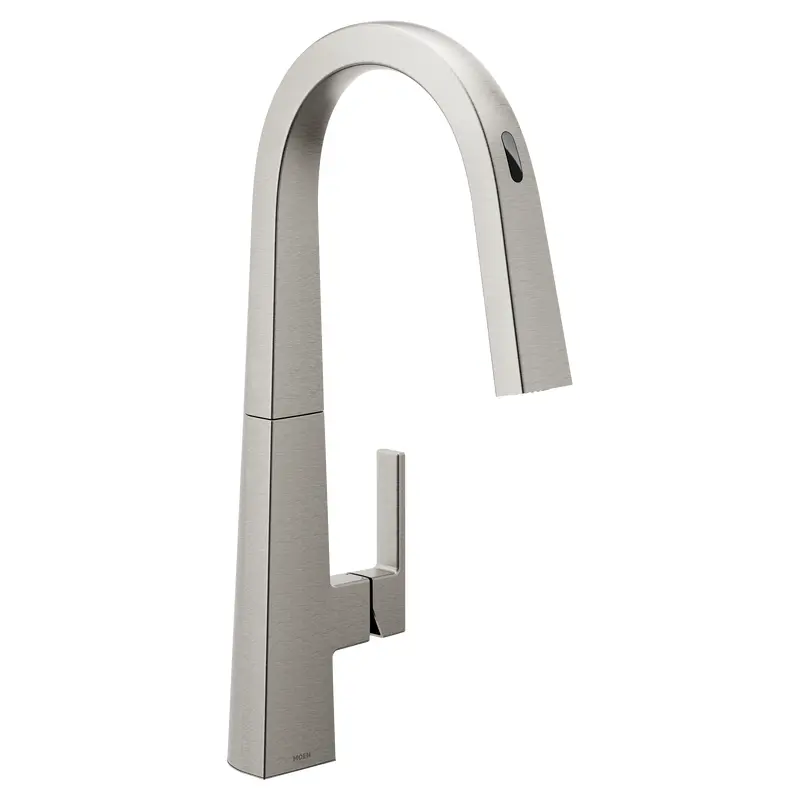 Nio Smart Kitchen One-Handle High Arc Pulldown Kitchen FaucetChrome