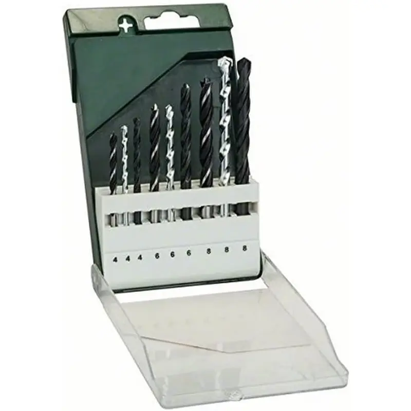 HSS-R Metal/Stone/Wood Drill Bit Set 9pcs | 2609255483