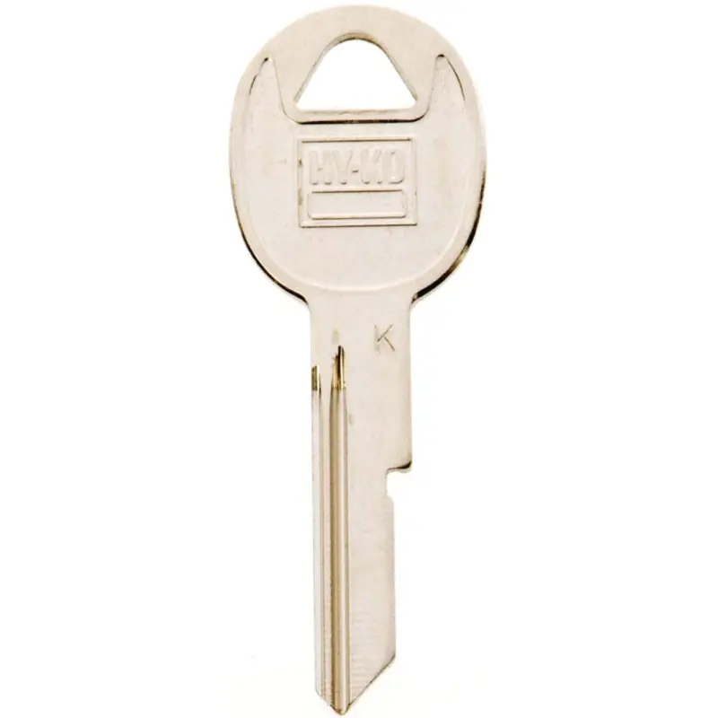 Hy-Ko 11010B47 Key Blank, Brass, Nickel