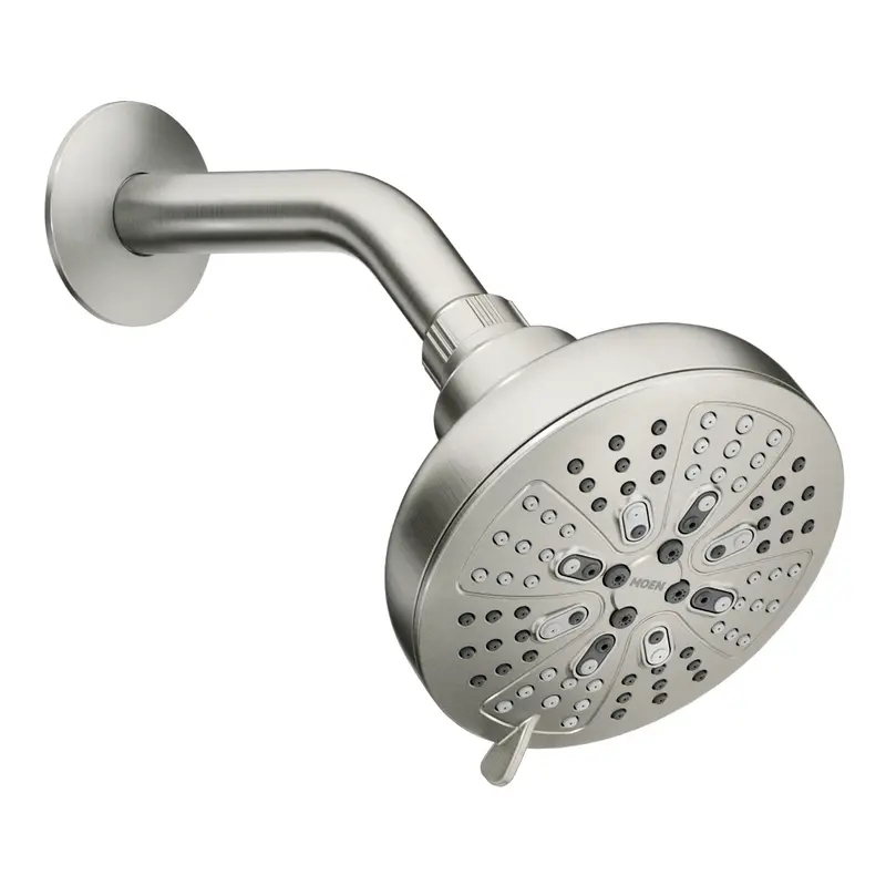 Hydro Energetix Eight-Function 5" Diameter Spray Head StandardChrome