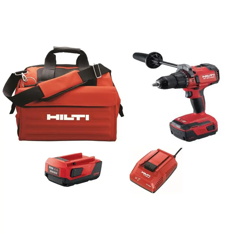 22-Volt Lithium-Ion 1/2 in. Cordless Brushless Hammer Drill Driver SF 6H Kit with 2 Batteries, Charger and Bag3.4 / each