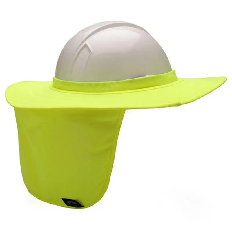 Pyramex Neck Shade Hi-vis Lime Model | HPSHADE30