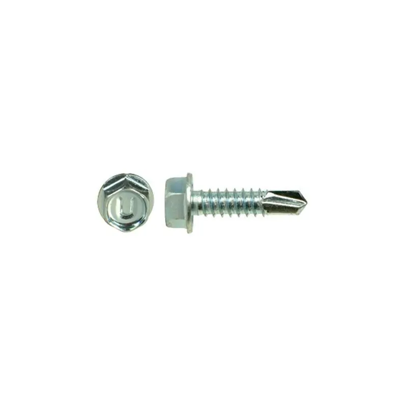 UCAN HEX WASHER HEAD - Zinc Plated Self Drilling Metal Screws (JARS)1" (QTY 800)