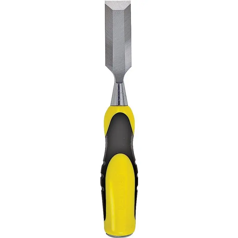 Stanley 16-320 Chisel, 1-1/4 in Tip, 9-1/4 in OAL, Chrome Carbon Alloy Steel Blade, Ergonomic Handle