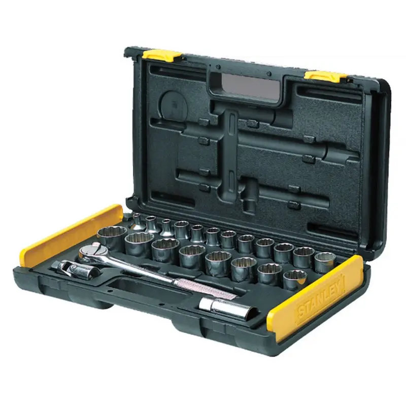 27pc 1/2 Sq. Dr 12pt Socket Set Met