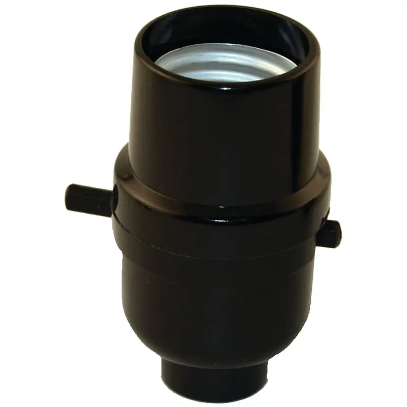 Atron LA942 Socket, 250 V, 660 W, Phenolic Housing Material, Black