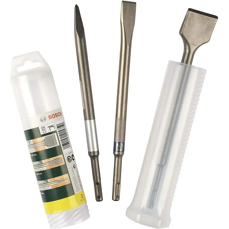 Chisel SDS Plus Set | Pointed/Spade/Flat 3pcs