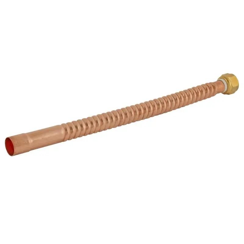 3/4 in. FIP x 3/4 in. F Sweat x 24 in. Copper Water Heater Connector.4 / each