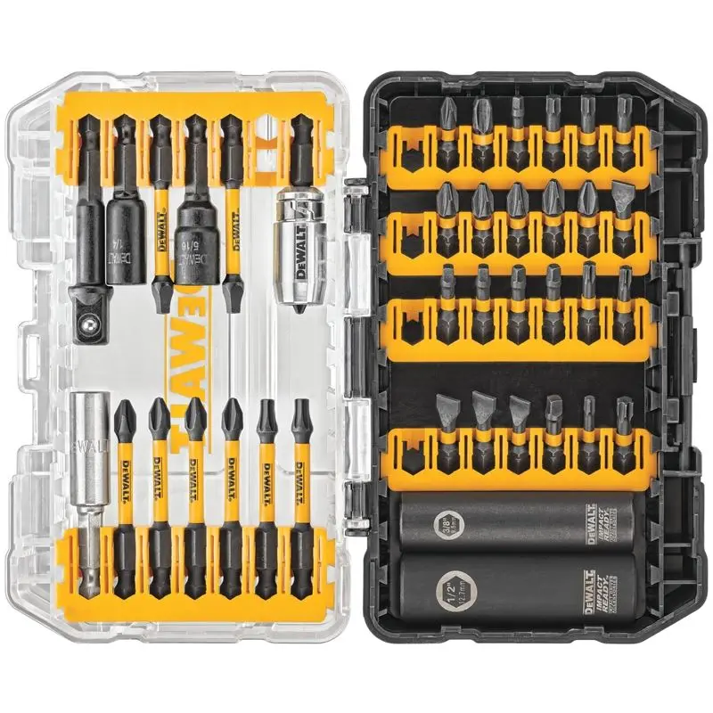 DEWALT DWA2T40IR FlexTorq IMPACT READY Screwdriving Bit Sets with ToughCase  System