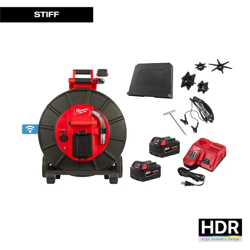 Milwaukee 3974-22 M18 200 Stiff Modular Pipeline Inspection System
