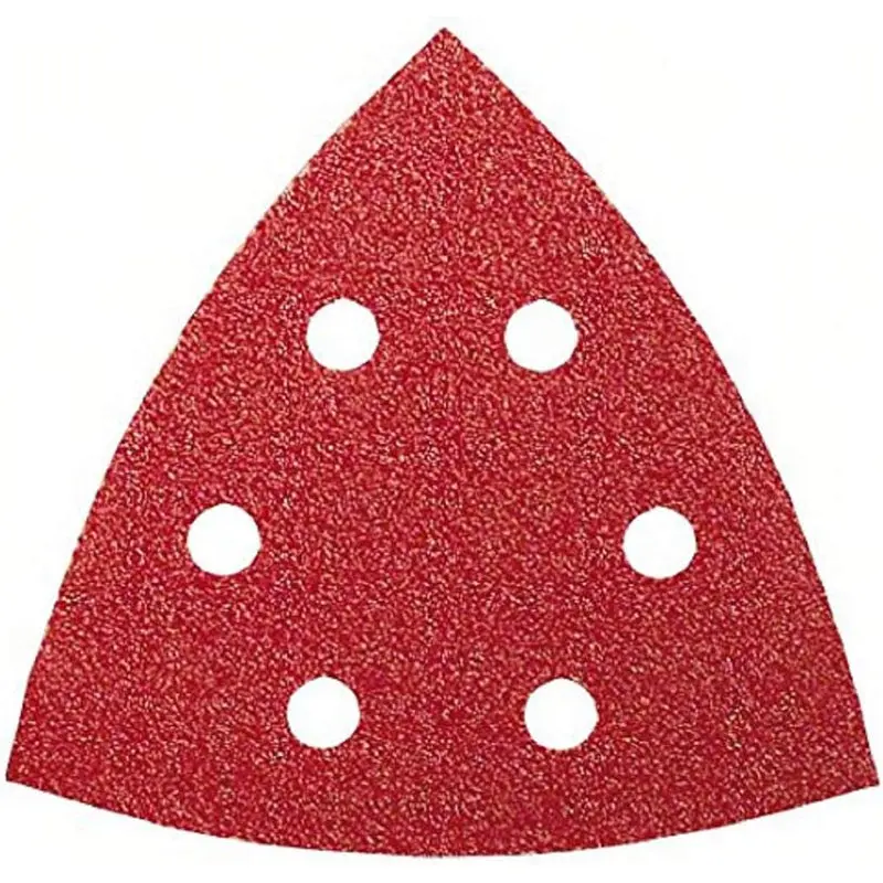 Set of Sanding Papers Diamater 93mm Holes 6 G80 5pcs