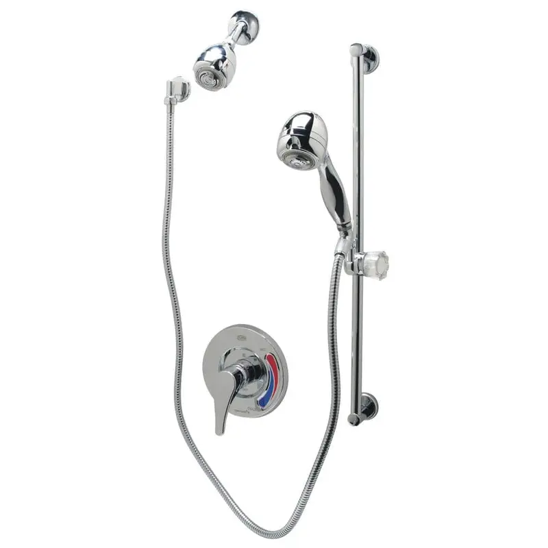 1-Spray 5 in. Dual Shower Head and Handheld Shower Head in Polished Nickle20 / each